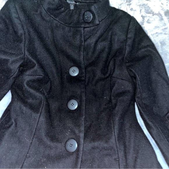 WARM CASHMERE LIKE TRENCH COAT - Picture 6 of 6